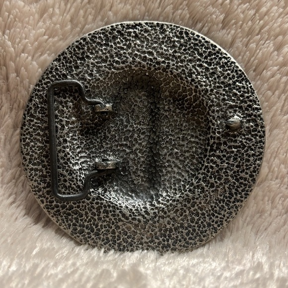 Vintage Faux Turquoise Belt Buckle - Picture 3 of 6